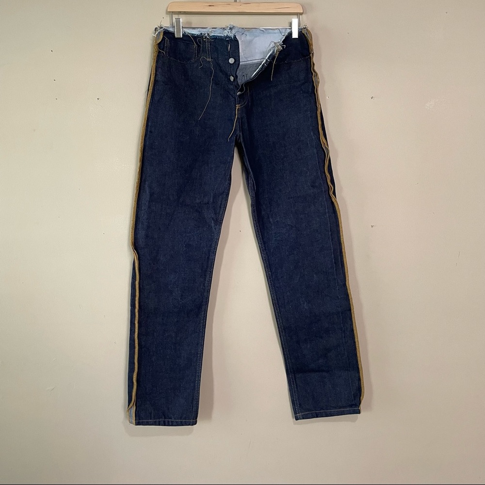 Maison Margiela distress denim